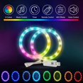 thumbnail image 4 of LED Light for PS5 Console, Playstation 5 LED Lights DIY Decoration Accessories, Game Sound/Music Sync, RGB 8 Colors 400 Lights Effects with USB/APP C, 4 of 5