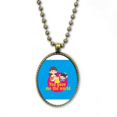 thumbnail image 1 of Madre ama el mundo de la vida Collar Colgante de cadena vintage Colección de joyas colgantes Unbranded M, 1 of 3
