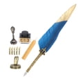 thumbnail image 1 of Ink Pen, Antique Calligraphy Vintage Writing Tool Drawing Dip Pen Quill Pen Set, Wear- For Office Home, 1 of 8