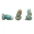 thumbnail image 3 of CHUANK Statue de Serpent de Guérison Sculptée en Quartz Naturel en Cristal Gemstone Mini Reiki - Quartz Rose, 3 of 6