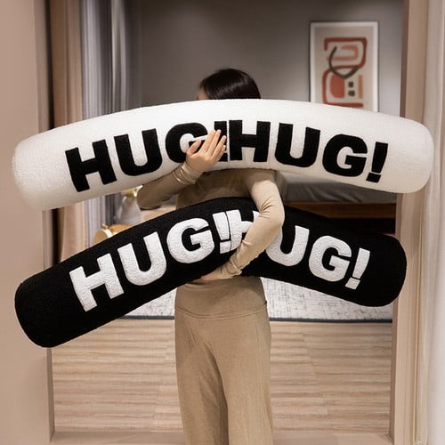 ShadeMart Sand Cylinder Body Pillow for Full-Length Support, 37.4-inch Round Bolster with Detachable Cover for Side Sleepers