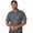 Pewter, variant on Men's Short Sleeve William Fitted Cut Chef Coat, Pewter, Size 2XL