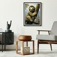 thumbnail image 4 of Brown Sloth on Tree 5D Diamond Art DIY Paint with Full Drill Round Diamond Gems Painting by Number Kits for Adults Art Craft Home Wall Decor 11.8x15.8inch, 4 of 8