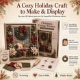 thumbnail image 5 of 3D Christmas Fabric Poke Art Kit | DIY Christmas Craft Kit with Simple Illustrated Guide,Handmade Fabric Poke Art Kit for Adults and Beginners Great Christmas Decor Gifts, 5 of 6