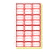 thumbnail image 1 of 140 hojas, etiquetas adhesivas para carpetas de archivos, etiquetas adhesivas impermeables para etiquetas de nombre de oficina, rojo/azul Adepaton BST3010598-3, 1 of 7