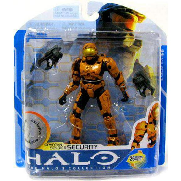 McFarlane Halo Series 7 Spartan Soldier Security Action Figure (Orange)