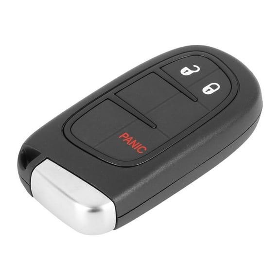 Car 2 1 Button Replacement Key Fob Shell Case Black GQ4-54T for Jeep Cherokee 2014-2019