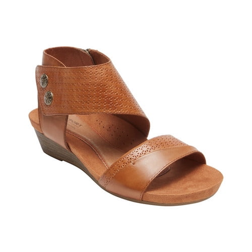 Women s Rockport Cobb Hill Hollywood 2 Piece Cuff Sandal Walmart