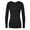 Black, variant on Underscrubs for Women - Long Sleeve Underscrub Comfort Tee