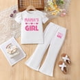 thumbnail image 2 of Karoyedx Teenage Girl Clothes Girls Clothes 2 Piece Cute Print T-Shirt Tops & Cargo Pants Spring Summer Outfits Teen Tween Girls White Size,3-4 Years, 2 of 7