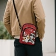 thumbnail image 3 of Binienty Cute Christmas Cat Womens Crossbody Messenger Bag Small Sling Purse RFID Anti Theft Zipper Adjustable Strap Lightweight Trendy Shoulder Bag Xmas Gifts for Her, 3 of 8