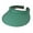 Winter Green, variant on Top Headwear Sports Cotton Twill Clip-On Visor 3.5 Inch Wide Brim, Black