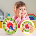 thumbnail image 1 of Agiferg Children's Wooden Watch Model Montessori-wood Learning Toys Digital Pre-school Learning Games, 1 of 5
