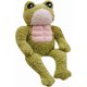 thumbnail image 2 of Cute Super Soft Frog Plush Stuffed Animal Plush Adorable Muscle Toys Frog Plush Toy For Kids Children Xmas Birthday Gifts Frog Plush (45CM), 2 of 4