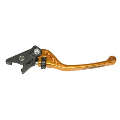 ASV F3 Sport Standard Brake Lever Gold for Buell S-3T Thunderbolt 1997-2002