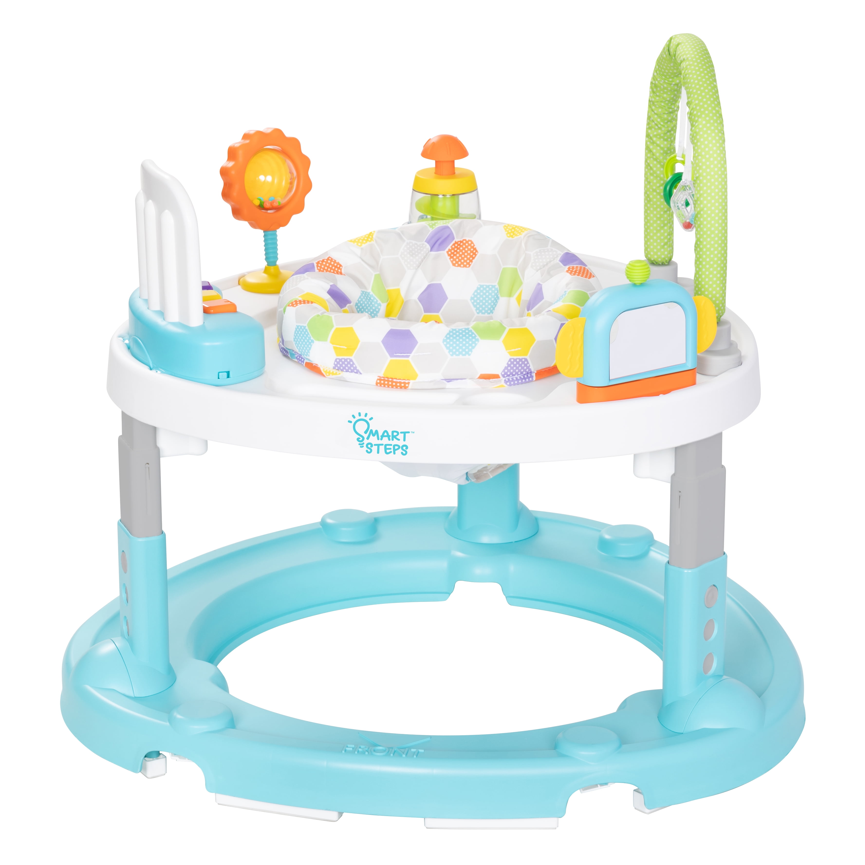 Baby Trend Smart Steps 4-in-1 Bounce N’ Dance Activity Center Walker with Music and Lights