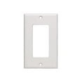 thumbnail image 1 of C2g (cables To Go) Decorative Single Gang Wall Plate - White, 1 of 2