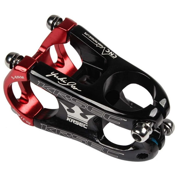 Bike Stem 31.8 mm Aluminium Alloy Downhill Bicycle Stem MTB Cross Country XC Bike Accessories Color Red black 50MM Walmart