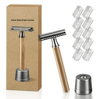 Schick, Men's Double Edge Safety Razor, Handle + 5 Refills
