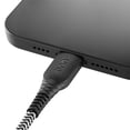 thumbnail image 5 of onn 6ft USB-C to USB-C Braided Charging Cable, Fast Charging, USB-IF Certified, Black - Compatible with iPhone 17/16/15 Series, Samsung Galaxy, Note, Pixel Devices iPad Pro, & More, 5 of 10