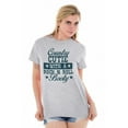 thumbnail image 3 of Nothing Like Southern Girl Country Women's Plus Size Graphic Tee Brisco Brands 2X, 3 of 4