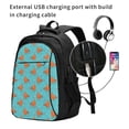 thumbnail image 2 of Balery Funny Chicken Mochila con carga USB para hombre y mujer - Mochila impermeable y antirrobo para laptop con puerto USB para viajes, trabajo, 2 of 7