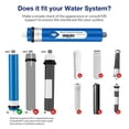 thumbnail image 4 of Membrane Solutions 100 GPD RO Membrane, Reverse Osmosis Membrane Element 11.75" x 1.75" Water Filter Replacement for Undersink Ho, 4 of 9