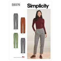 Simplicity Misses Pull-on Trousers-6-8-10-12-14
