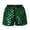Green, variant on Elastic High Waist Sequins Shorts for Women Solid Glitter Straight Leg Hot Bottom for New Year Disco Party Club Concert Gold XL