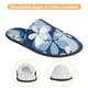 thumbnail image 3 of Fotbe Flower Pantuflas Peludas para Mujer con Estampado, Zapatillas de Peluche, Zapatos de Invierno para Casa, Uso Interior y Exterior-Large, 3 of 8