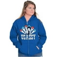 thumbnail image 3 of Betty Boop Retro Cartoon US Sassy Women Plus Size Zipper Hoodie Brisco Brands 3X, 3 of 5