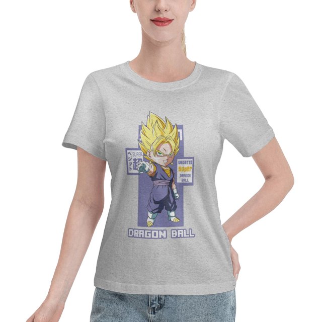Women's Basic Short Sleeve T-Shirt Super Saiyan