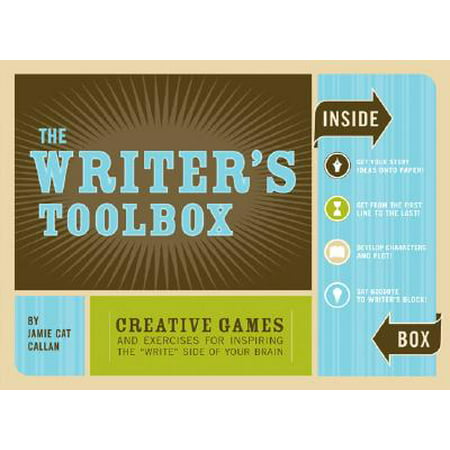 The Writer's Toolbox: Creative Games and Exercises for Inspiring the 'Write' Side of Your Brain (Writing Prompts, Writer Gifts, Writing Kit (Best Gifts For Writers)