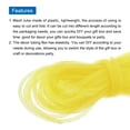 thumbnail image 3 of Unique Bargains 30 Yards Mesh Tube 3/8 Inch Decor Tubing Flex for Wreath,DIY Craft Golden Yellow, 3 of 7