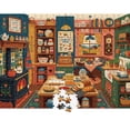thumbnail image 2 of Cozy Country Kitchen Jigsaw Puzzle for Adults 1000 Pieces, Colorful Folk Art Farmhouse Baking Scene Illustration, Premium Thick Cardboard with Matte Finish, Perfect Gift for Home Decor Lovers, 2 of 8