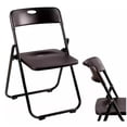 thumbnail image 1 of Silla Plegable Negra Adir - Asiento Portátil de Plástico HDPE y Acero Reforzado - Soporta 120kg para Eventos, Jardín y Oficina, 1 of 5