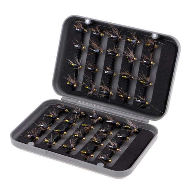 Mosca Señuelo de Pesca Cola Estilo 40x Simulación Artificial Cebos