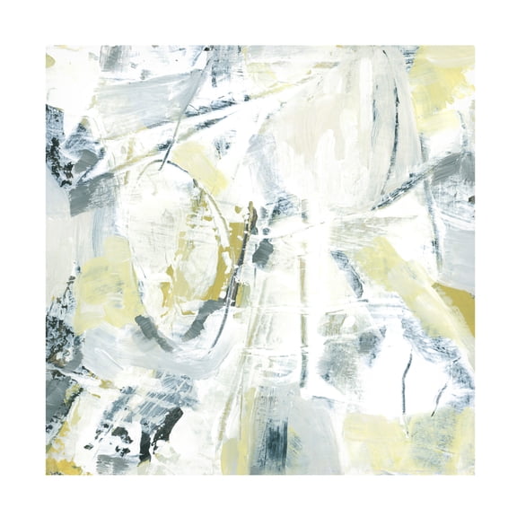 Trademark Fine Art June Erica Vess Citron Graffiti III Canvas Wall Art