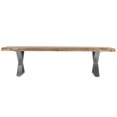 thumbnail image 3 of Primo International Loomie 70 in. Wood and metal Backless Dining Bench, 3 of 6