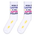 thumbnail image 5 of Cool Socks – Catch Flights, Not Feelings  Novelty Crew Socks – Size Medium – Men’s 6–8 / Women’s, 5 of 5