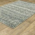 thumbnail image 3 of Oriental Weavers Branson Area Rug BR02A Casual Blue Floral Geometric 9'10" X 12'10" Rectangle, 3 of 3