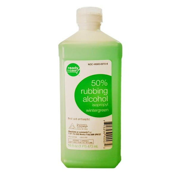 PL Developments FG001884 PEC 16 oz 50 percent Green Isopropyl Rubbing