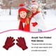 thumbnail image 2 of Sonducket 1 par de guantes para niños, calentador de manos para exteriores de estilo sencillo, cubiertas para calentar manos para niños y niñas, guante guantes y mitones Rojo Sonducket AP009862-07, 2 of 6