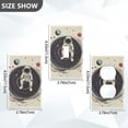 thumbnail image 7 of Yayeee Blank Wall Plate Cover 1-Gang 4.5"x2.7" Home Unused Decorative Outlet, Beige Astronaut Space, 7 of 7