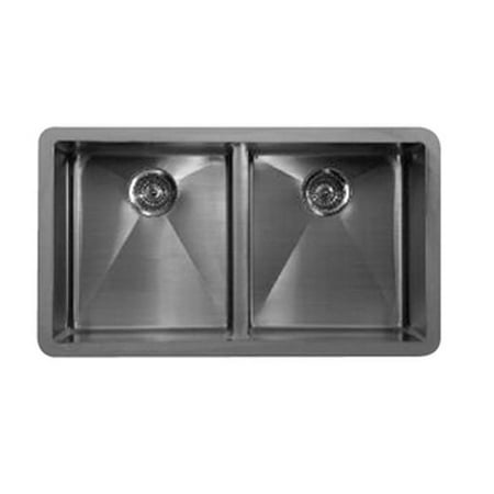 - Karran Edge E550 Undermount Double Bowl Sink