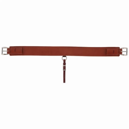 Weaver Leather Heavy Duty Western Back Cinch - Durable Leather Rear Saddle Cinch Built for the Long Haul Chestnut / 3
