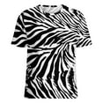 thumbnail image 5 of Animal Print Patterns T Shirts Basic T-Shirt Short Sleeve Ladies Tee Shirt Summer Graphic Clothing, 5 of 6
