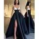 thumbnail image 1 of Vestido de verano sexy con tirantes finos y escote en V profundo para mujer, vestido de noche para banquete, 1 of 4