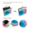 thumbnail image 3 of Tie Dye Stylish Minimalist Coin Purse 0.7 Microfiber Zinc Alloy Jaws 4.3x4.7 in/11x12 cm, 3 of 7