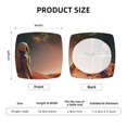 thumbnail image 5 of KLL Astronaut On Mars A Pattern Seat Covers for Dining Room Chairs,Washable Chair Seat Chair Covers Seat Protector-Two Pieces, 5 of 7